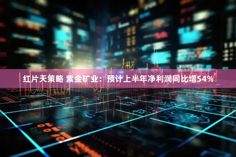 红片天策略 紫金矿业：预计上半年净利润同比增54%