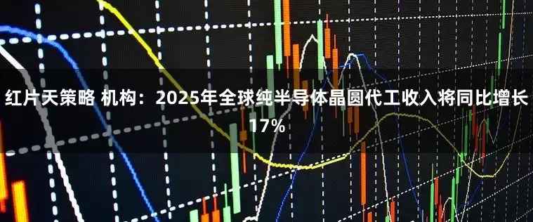 红片天策略 机构：2025年全球纯半导体晶圆代工收入将同比增长17%